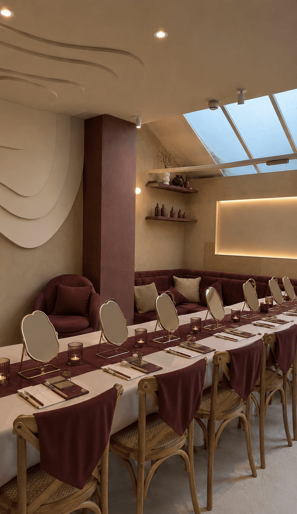 Lounge seating arrangement